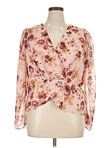 Express Long Sleeve Blouse (view 1)