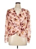 Express Pink Long Sleeve Blouse Size XL - photo 1