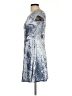 Love Ady Metallic Silver Cocktail Dress Size L - photo 5