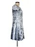 Love Ady Metallic Silver Cocktail Dress Size L - photo 4