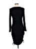 Shein Solid Black Casual Dress Size 6 - photo 2