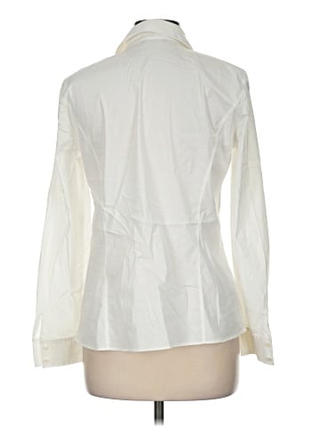 Lafayette 148 New York Long Sleeve Blouse (view 2)