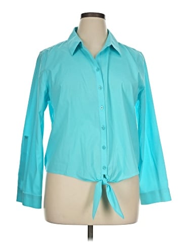 Chico's Long Sleeve Blouse (view 1)
