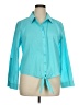 Chico's Teal Long Sleeve Blouse Size XL (3) - photo 1