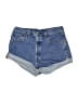 Levi's 100% Cotton Blue Denim Shorts Size M (estimated) - photo 1