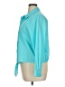 Chico's Teal Long Sleeve Blouse Size XL (3) - photo 5