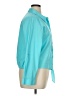 Chico's Teal Long Sleeve Blouse Size XL (3) - photo 4