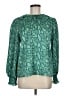 Sugarlips 100% Polyester Green Long Sleeve Blouse Size M - photo 1