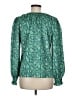Sugarlips 100% Polyester Green Long Sleeve Blouse Size M - photo 2