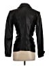Nicole Miller 100% Leather Black Leather Jacket Size S - photo 2