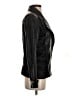 Nicole Miller 100% Leather Black Leather Jacket Size S - photo 4