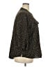 Croft & Barrow 100% Polyester Floral Brown 3/4 Sleeve Blouse Size 2X - photo 4