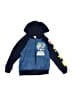 Super Mario 100% Polyester Blue Zip Up Hoodie Size 4 - photo 1