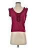 ETRO 100% Silk Burgundy Sleeveless Top Size EU (IT) 40 / US 4 - photo 1