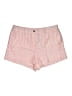 J.Crew 100% Linen Chevron-herringbone Pink Shorts Size XXL - photo 1