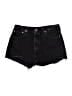 Levi's 100% Cotton Hearts Black Denim Shorts Size M (estimated) - photo 1