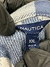 Nautica 100% Cotton Checkered-gingham Blue Jacket Size XXL - photo 6