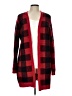 Old Navy Plaid Red Cardigan Size L - photo 1