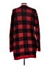 Old Navy Plaid Red Cardigan Size L - photo 2