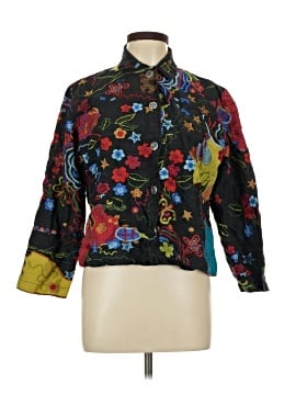 Chico's Design 3/4 Sleeve Silk Top