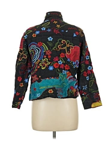Chico's Design 3/4 Sleeve Silk Top (view 2)