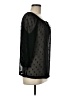 Ann Taylor LOFT 100% Polyester Black 3/4 Sleeve Blouse Size M (petite) - photo 4