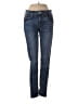 Express Hearts Blue Jeans Size 2 - photo 1