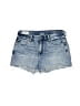 Gap 100% Cotton Blue Denim Shorts Size 6 - photo 1