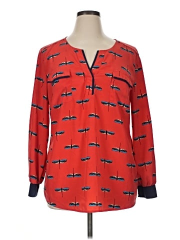 Style&Co Long Sleeve Blouse (view 1)