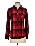 Rails 100% Rayon Plaid Red Long Sleeve Button-Down Shirt Size S - photo 1