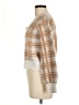 Hippie Rose Plaid Tan Pullover Sweater Size M - photo 5