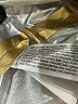 MNG 100% Cotton Metallic Gold Jacket Size M - photo 7
