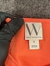 Worthington 100% Polyester Solid Orange Casual Dress Size S - photo 7