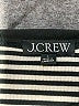 J.Crew Stripes Ivory Short Sleeve Turtleneck Size L - photo 7