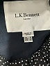 L.K. Bennett 100% Polyester Black Casual Dress Size 6 - photo 9