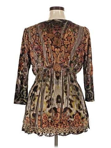 One World 3/4 Sleeve Blouse (view 2)