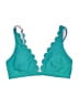 Unbranded Teal Swimsuit Top Size M - photo 1