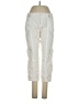 Creme Fraiche Ivory Cargo Pants Size 4 - photo 1
