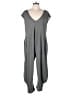 FP BEACH Solid Gray Jumpsuit Size M - photo 1