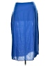 Stradivarius Solid Blue Casual Skirt Size 10 - photo 2