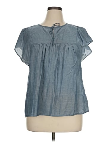 Gap Short Sleeve Blouse (view 1)