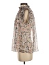 Elan 100% Polyester Tan Sleeveless Blouse Size S - photo 5