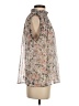 Elan 100% Polyester Tan Sleeveless Blouse Size S - photo 4