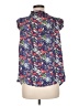 Porridge 100% Rayon Blue Sleeveless Blouse Size 8 - photo 2