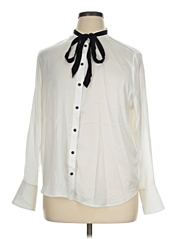 H&M Long Sleeve Blouse (view 1)