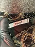 Papaya Argyle Black Cocktail Dress Size M - photo 4