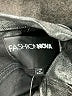 Fashion Nova Metallic Silver Raincoat Size L - photo 6