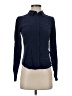Joie Polka Dots Blue Long Sleeve Blouse Size XS - photo 1