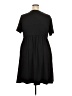 Shop Basic USA Solid Black Casual Dress Size XXL - photo 2