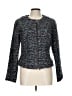 Banana Republic Tweed Blue Jacket Size 10 - photo 1